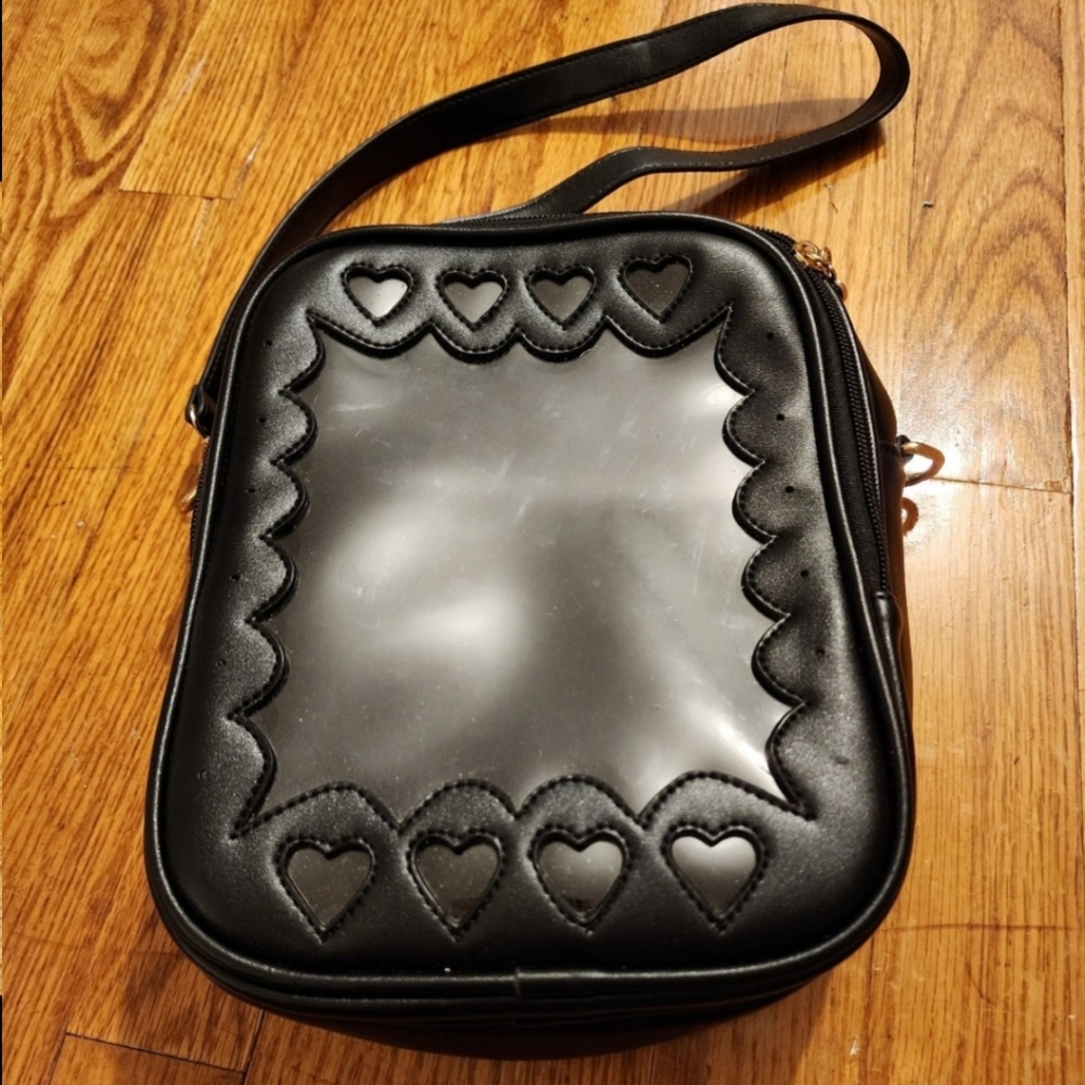 ShopRozarria Black Casual Ita Bag
